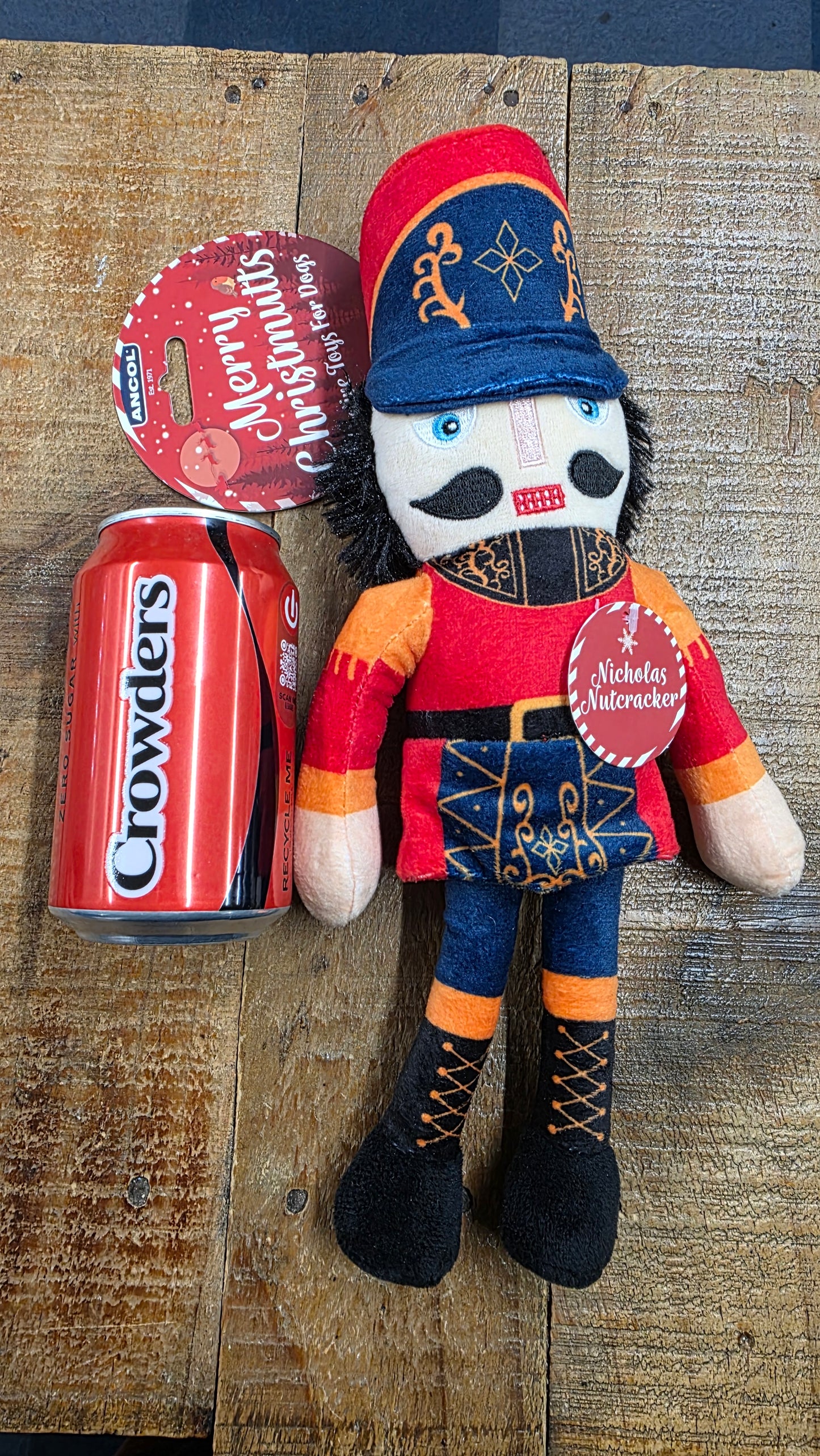 Ancol nutcracker man dog toy. ( CLEARANCE )