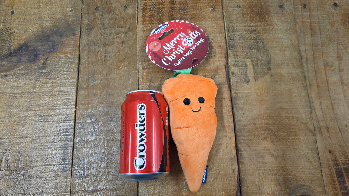 Ancol carrot dog toy ( CLEARANCE )