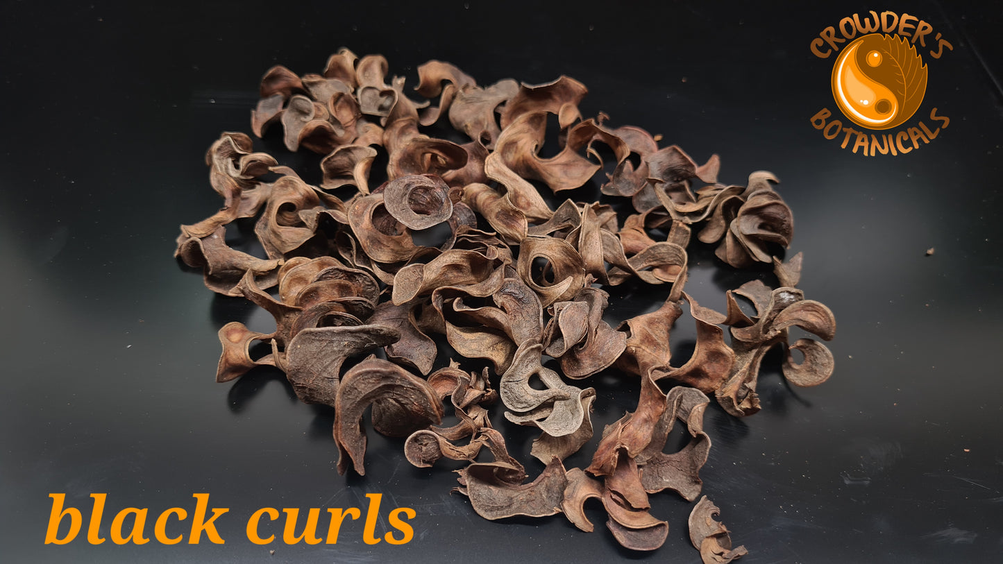 BLACK CURLS CUP FULL