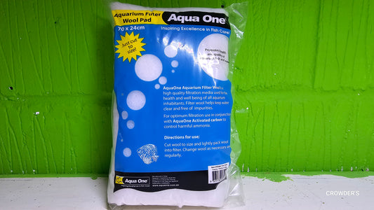 AQUAONE Aquarium Filter Wool 70cm x 24cm