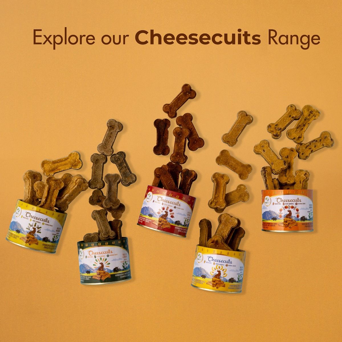 PAWFECT CHEESECUIT BISCUITS FOR DOGS 100g