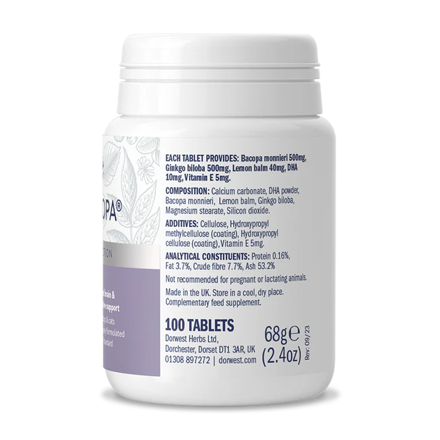 BrainCopa Tablets For Dogs & Cats