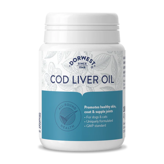 DORWEST Cod Liver Oil Capsules For Dogs And Cats