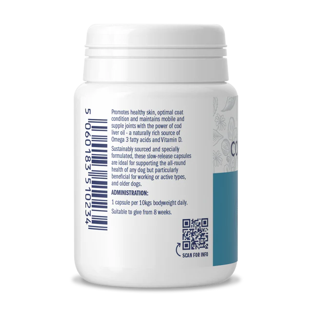 DORWEST Cod Liver Oil Capsules For Dogs And Cats