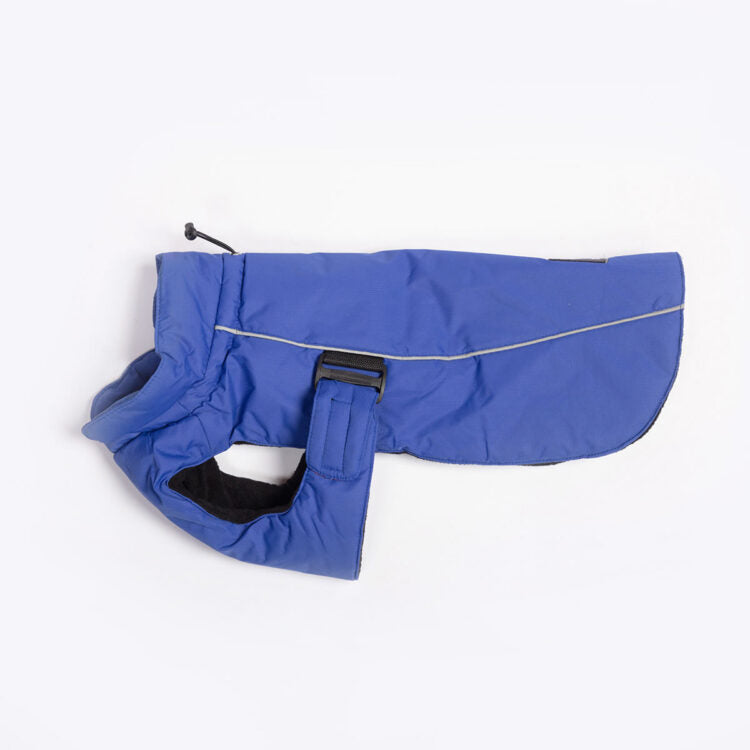 DANISH DESIGHN SPORTS LUXE DOG COAT BLUE 45CM