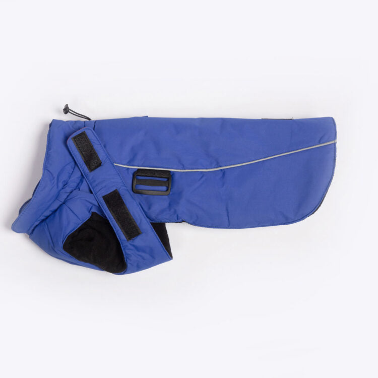 DANISH DESIGHN SPORTS LUXE DOG COAT BLUE 45CM