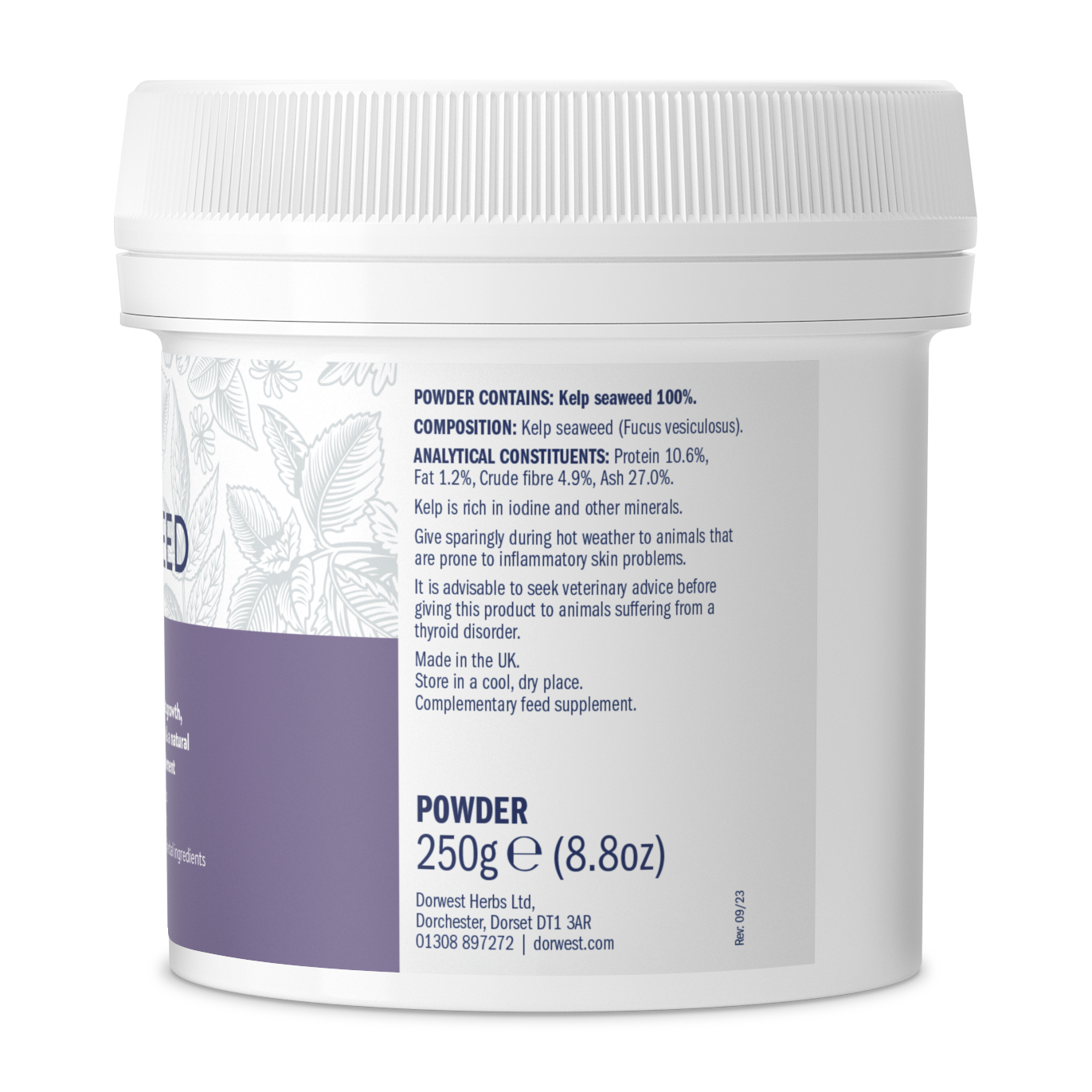 Kelp Seaweed Powder For Dogs And Cats