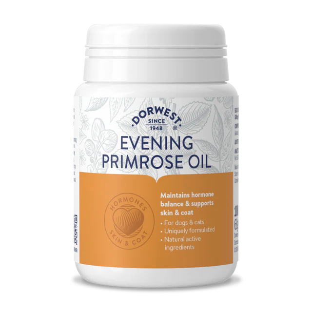 Evening Primrose Oil Capsules For Dogs And Cats
