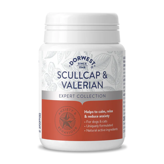 Scullcap & Valerian Tablets For Dogs And Cats