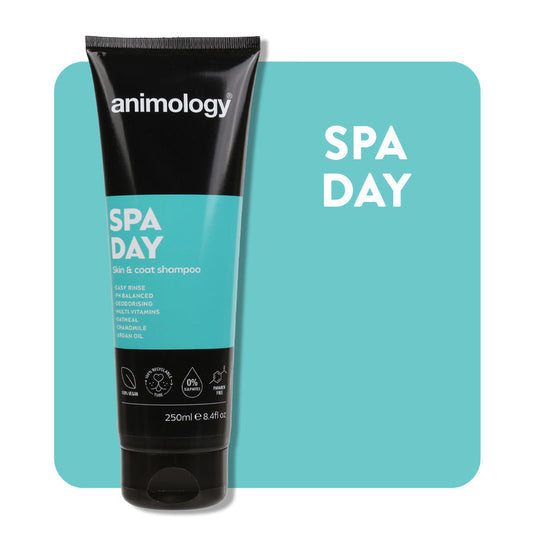animology spa day skin and coat shampoo 250ml