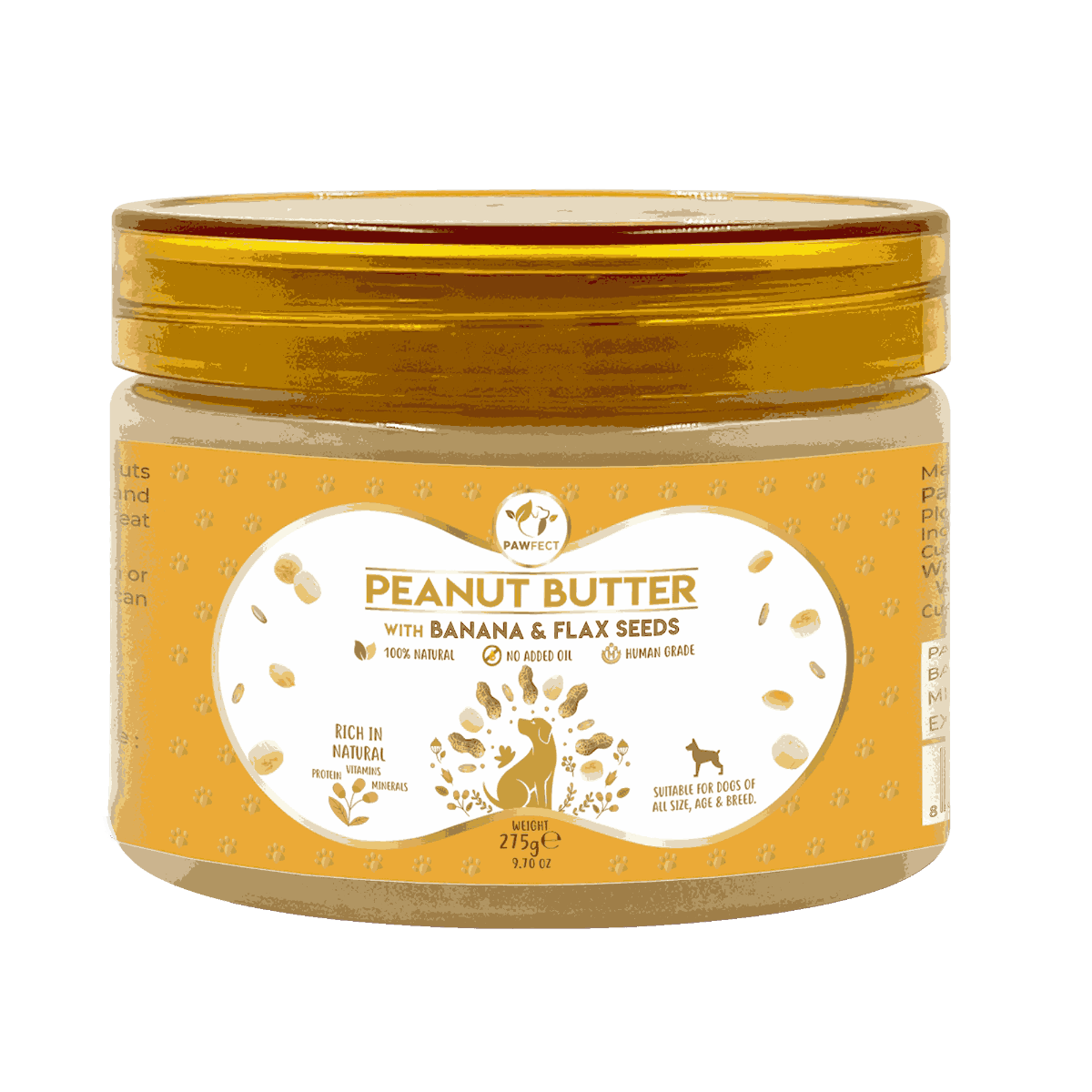PAWFECT PEANUT BUTTER 275g 5 diffrent  flavours