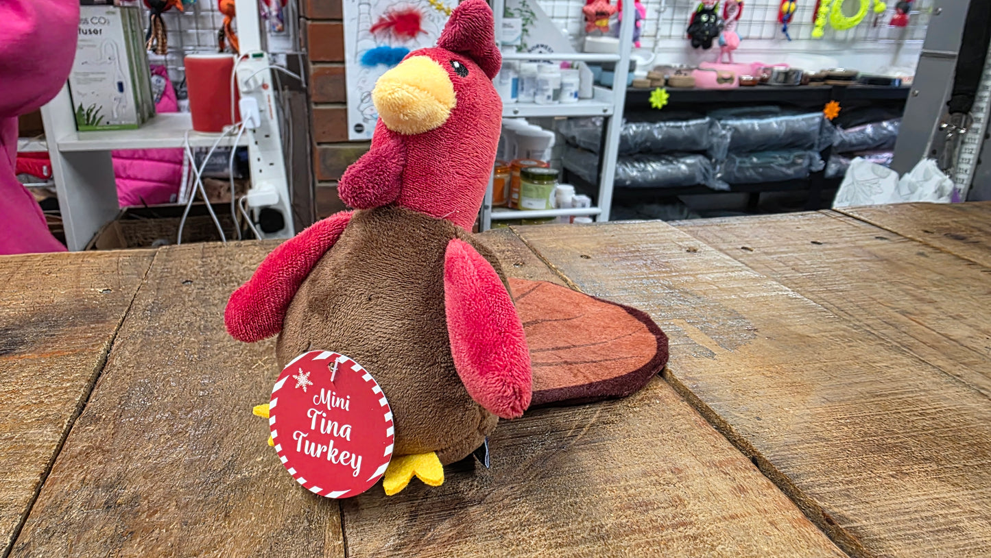 Ancol xmas turkey dog toy ( CLEARANCE )