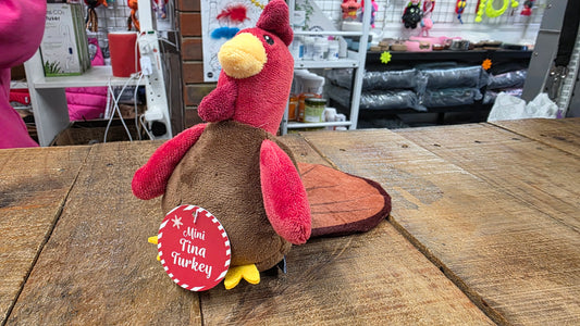Ancol xmas turkey dog toy ( CLEARANCE )