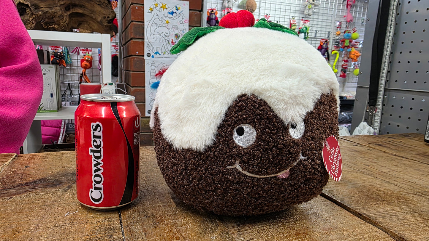 Ancol large xmas pudding dog toy ( CLEARANCE )