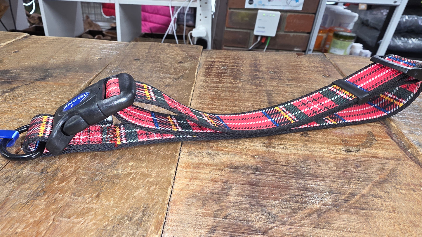 ANCOL TARTAN dog collar 45-70cm.     ( CLEARANCE )