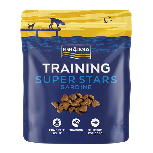 FISH4DOGS TRAINING SUPER STARS SARDINE 150g